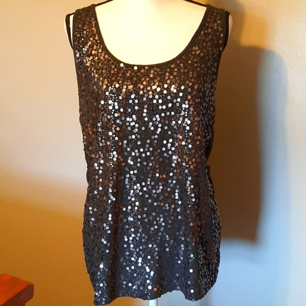 Old Navy 2X sequin tank